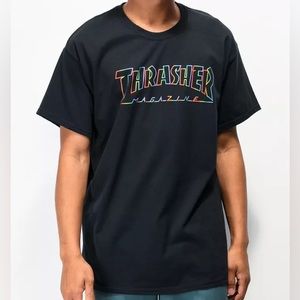 Thrasher Spectrum Black T-Shirt